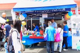 Granny Smith Festival market stall by Lions Club of Epping Eastwood