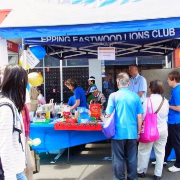 Granny Smith Festival market stall by Lions Club of Epping Eastwood